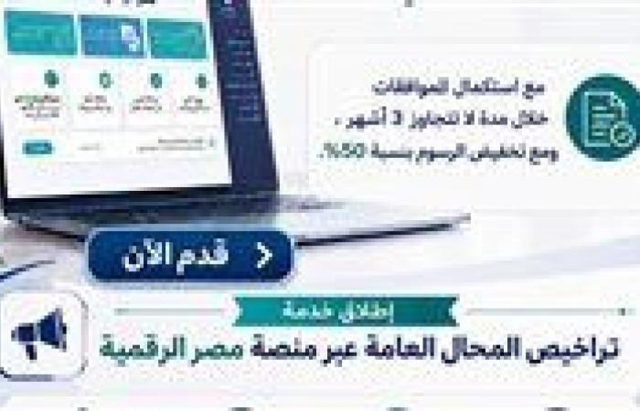 بالبلدي: دمياط
      تتيح
      تراخيص
      المحال
      إلكترونيا
      وتمنح
      تيسيرات
      جديدة
      لأصحاب
      الأنشطة
      التجارية