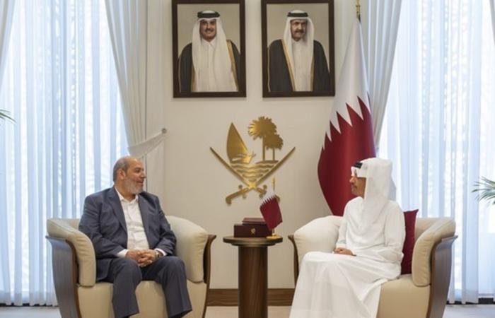 belbalady خليل الحية يتلقي وزير خارجية قطر بعد مباحثاته مع جاريد كوشنر