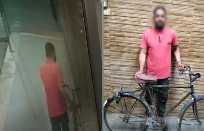 بالبلدي: استغل
      توقفها
      أمام
      المسجد
      وسرقها..
      ضبط
      لص
      دراجة
      عامل
      مسجد
      بالفيوم
      (فيديو)