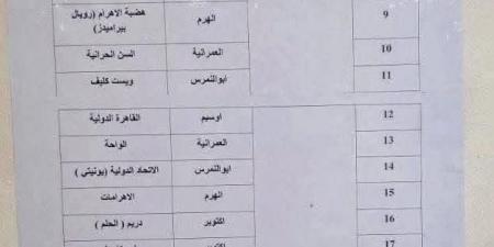 بالبلدي : عاجل|
التعليم
تحظر
التعامل
مع
32
مدرسة
خاصة
ودولية
في
6
محافظات..
وتحذر
أولياء
الأمور
(مستند)