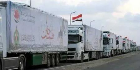 الهلال
الأحمر
المصري
يطلق
قافلة
“زاد
العزة
227”
إلى
غزة
محملة
بآلاف
الأطنان
من
المساعدات