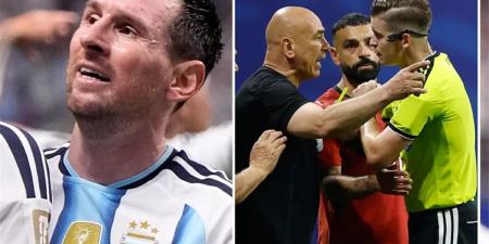 بالبلدي : حكم
مكسيكي:
فضيحة
تحكيمية
في
مباراة
مصر
والأرجنتين
بـ
كأس
العالم