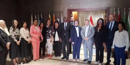 نائب
وزير
الخارجية
تستقبل
وفد
البنك
الأفريقي
للتنمية