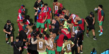 belbalady هذا ما فعله لاعبو المغرب بعد إقصائهم من كأس العالم