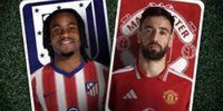 بالبلدي: تعرف
علي
التشكيل
المتوقع
لمانشستر
يونايتد
وأتليتكو
مدريد