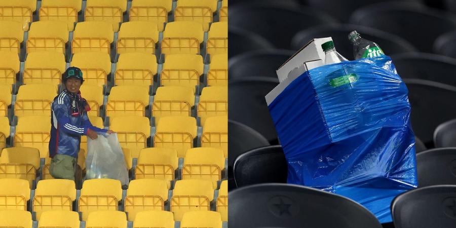 بالبلدي: لماذا يحرص مشجعو كرة القدم اليابانيون على النظافة في كأس العالم؟