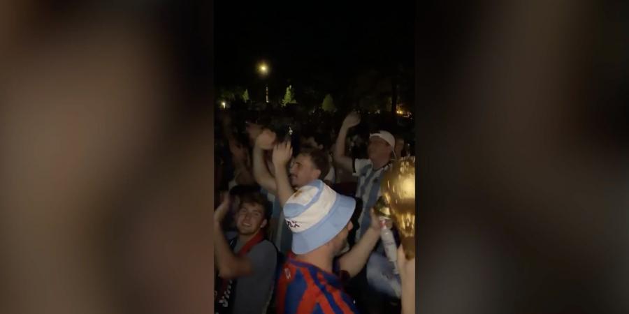 بالبلدي: شاهد كيف هتفت جماهير الأرجنتين للولايات المتحدة بعد الخسارة في كأس العالم