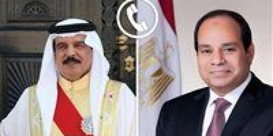 بالبلدي: الرئيس
      السيسي
      يتلقى
      اتصالًا
      هاتفيًا
      من
      ملك
      البحرين
      للتضامن
      مع
      مصر
      عقب
      زلزال
      اليوم
